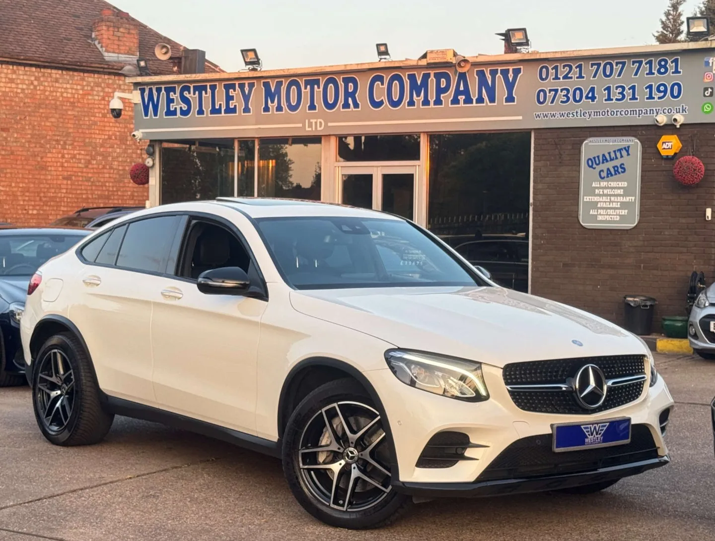 2017 Mercedes-Benz GLC 3.0 GLC350d V6 AMG Line (Premium Plus) Coupe 5dr Diesel G-Tronic 4MATIC Eur