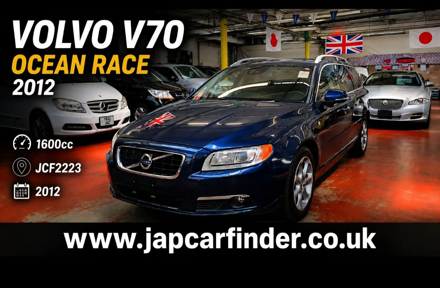 2012 Volvo V70 T4 OCEAN RACE AUTO PETROL ULEZ FREE