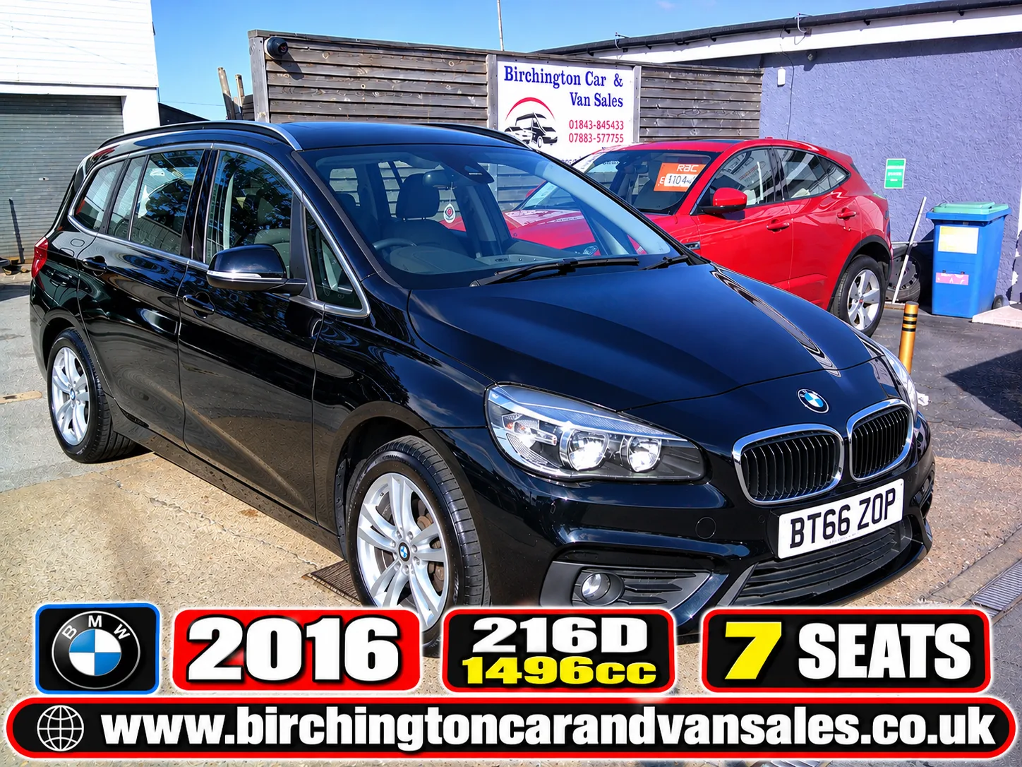 2016 BMW 2 Series Gran Tourer 1.5 216d SE Gran Tourer