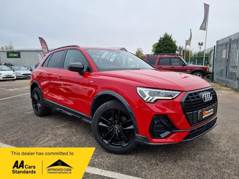 2021 Audi Q3 1.5 TFSI CoD 35 Black Edition SUV 5dr Petrol Manual Euro 6 (s/s) (150 ps) - MISANO RED -