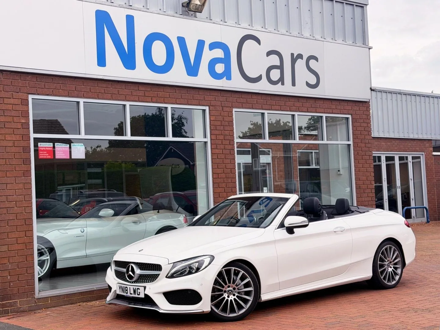 2018 Mercedes-Benz C Class 2.1 C220d AMG Line Cabriolet G-Tronic+ Euro 6 (s/s) 2dr