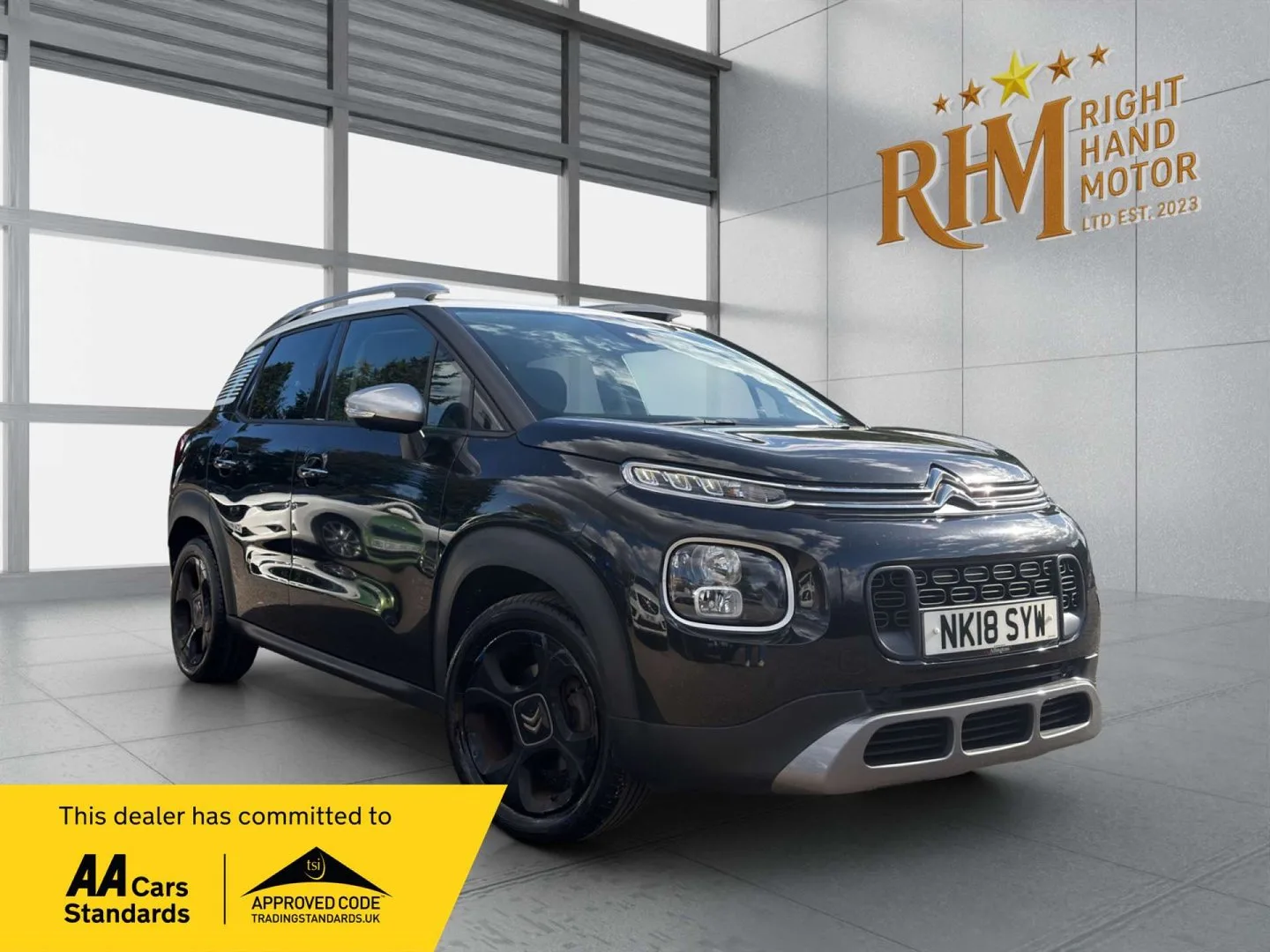 2018 Citroen C3 Aircross 1.2 PureTech Flair SUV 5dr Petrol Manual Euro 6 (s/s) (110 ps)