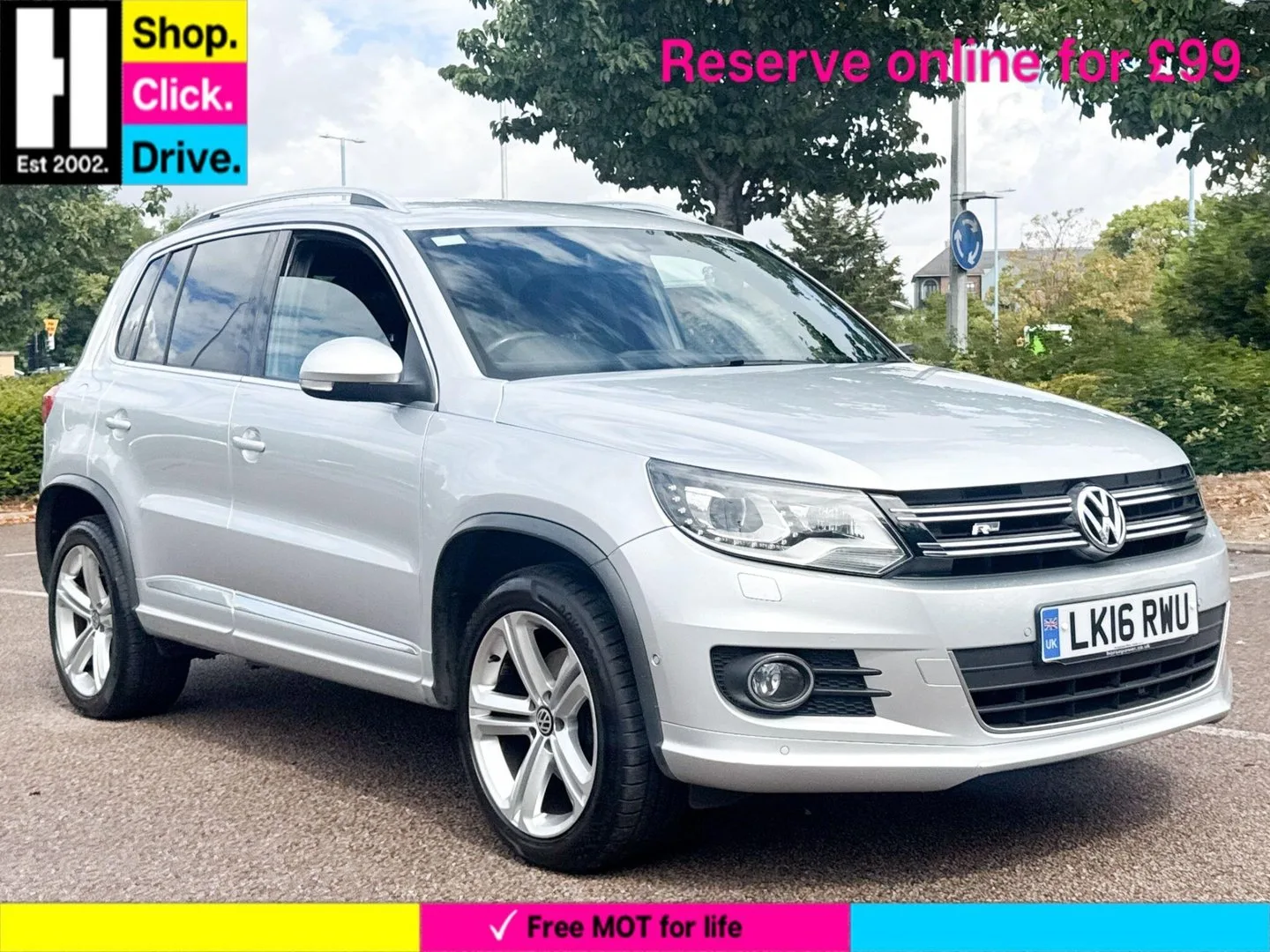 2016 Volkswagen Tiguan 2.0 TDI BlueMotion Tech R-Line Edition SUV 5dr Diesel Manual 4WD Euro 6 (s/