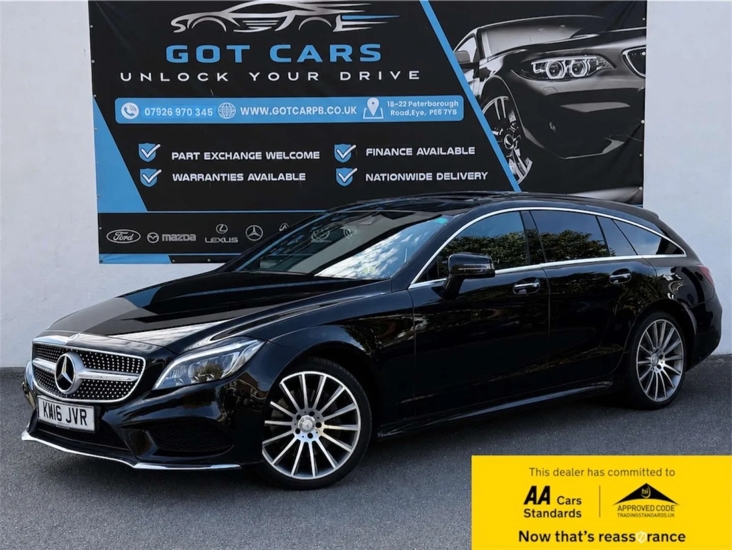 2016 Mercedes-Benz CLS 3.0 CLS350d V6 AMG Line (Premium Plus) Shooting Brake 5dr Diesel G-Tronic+