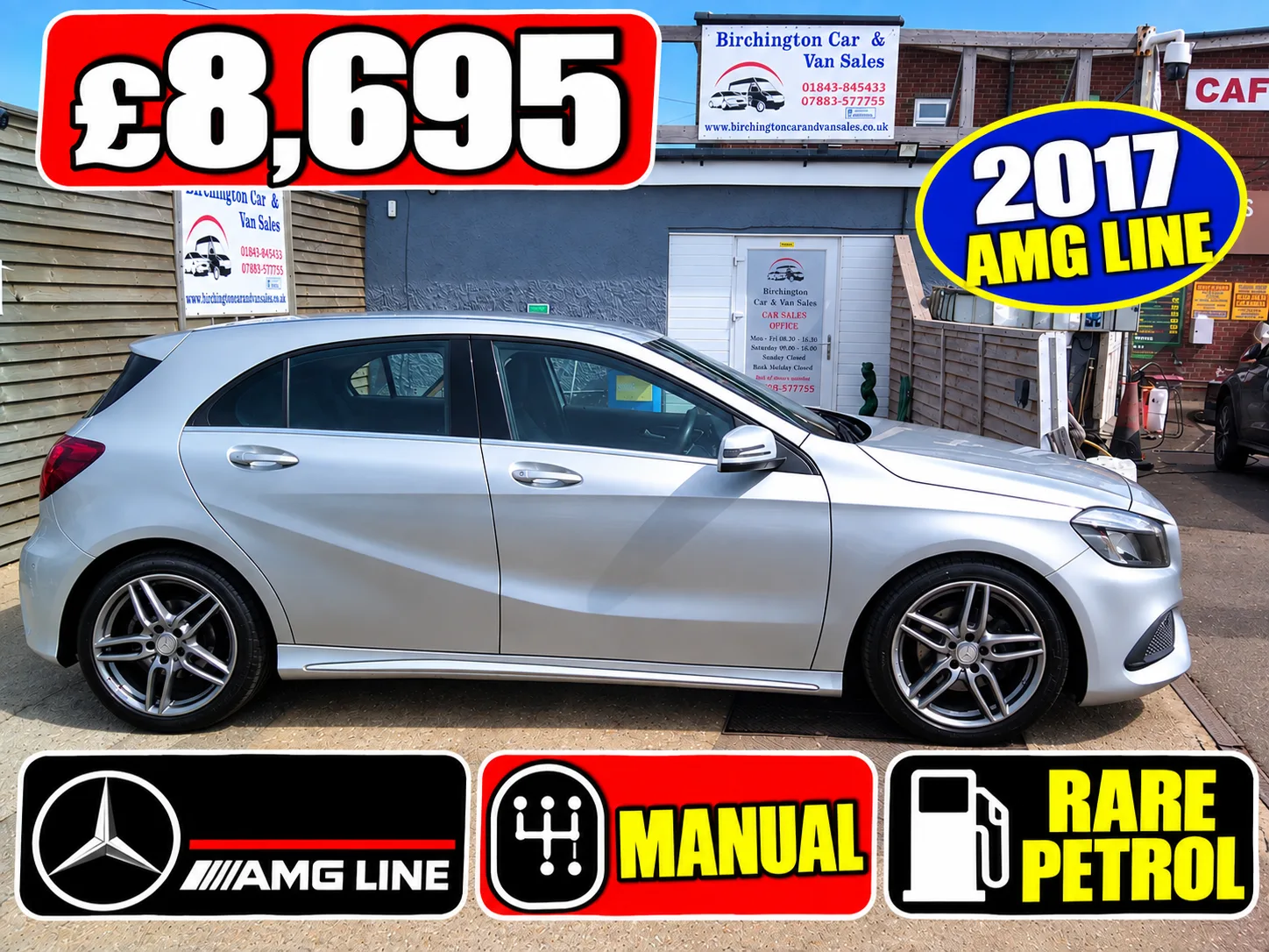 2017 Mercedes-Benz A Class 1.6 A180 AMG Line
