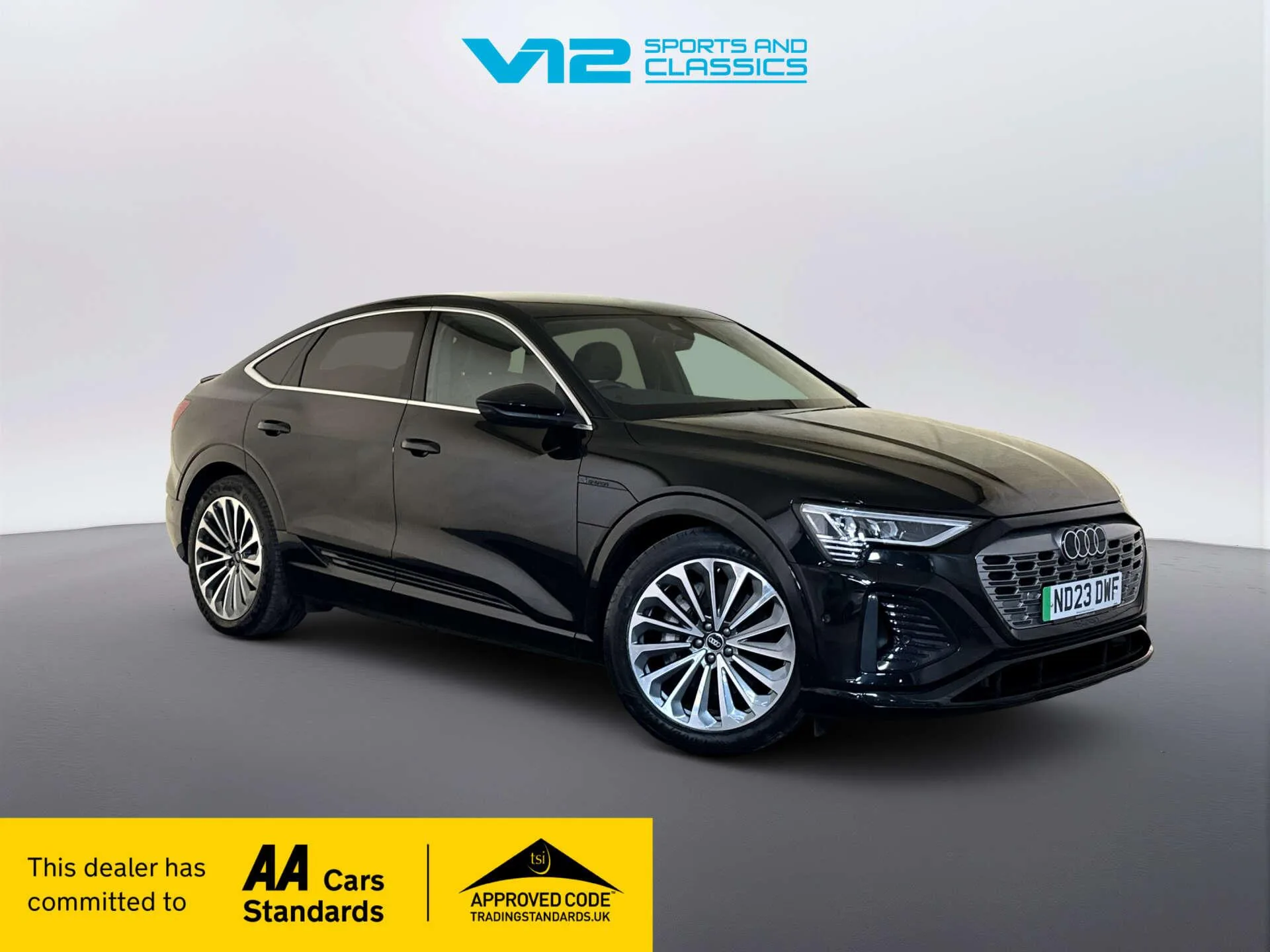 2023 Audi Q8 e-tron 55 S line Sportback 5dr Electric Auto quattro 114kWh (11kW Charger) (408 ps)