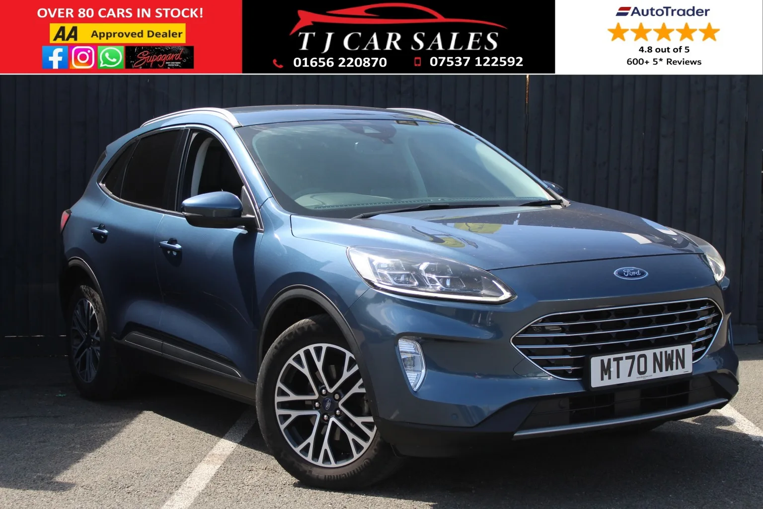 2020 Ford Kuga 2.0 EcoBlue MHEV Titanium
