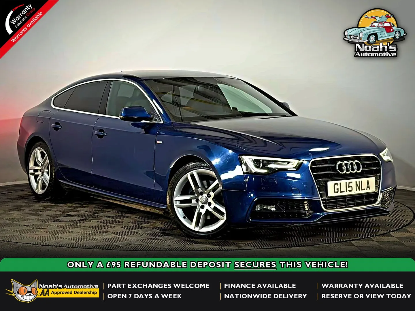 2015 Audi A5 SPORTBACK TDI S LINE