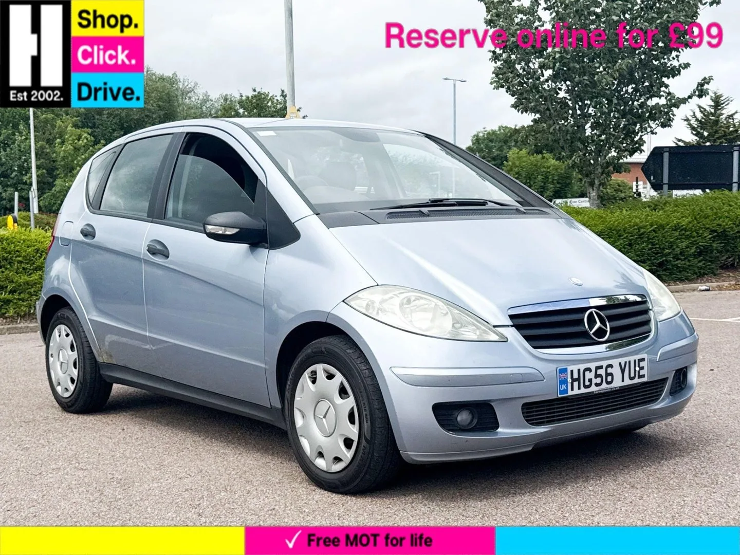 2007 Mercedes-Benz A Class 1.5 A150 Classic Hatchback 5dr Petrol Manual (148 g/km, 95 bhp)