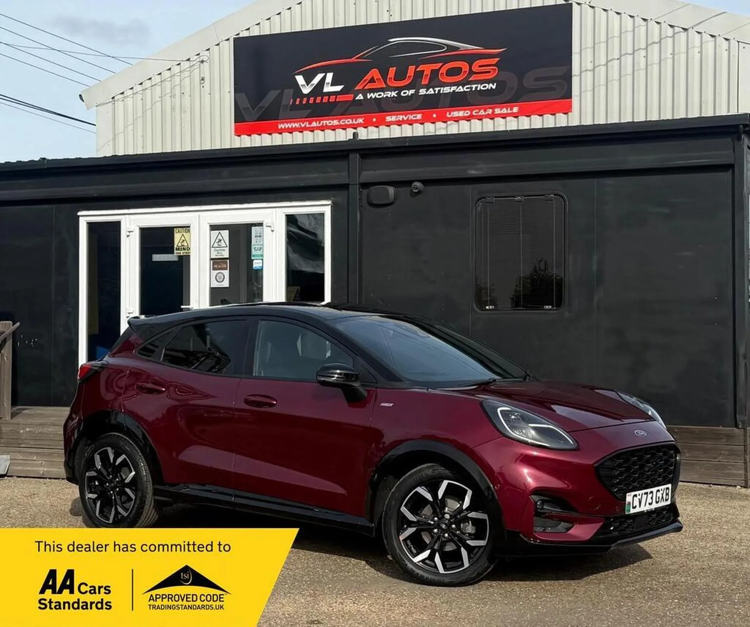 2023 Ford Puma 1.0T EcoBoost MHEV Vivid Ruby Edition Euro 6 (s/s) 5dr