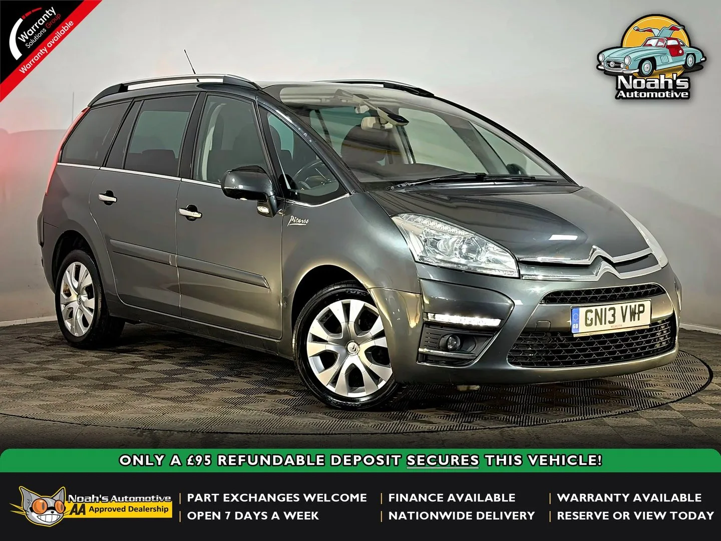 2013 Citroen C4 Grand Picasso PLATINUM E-HDI 1.6 EGS6 7 SEATER