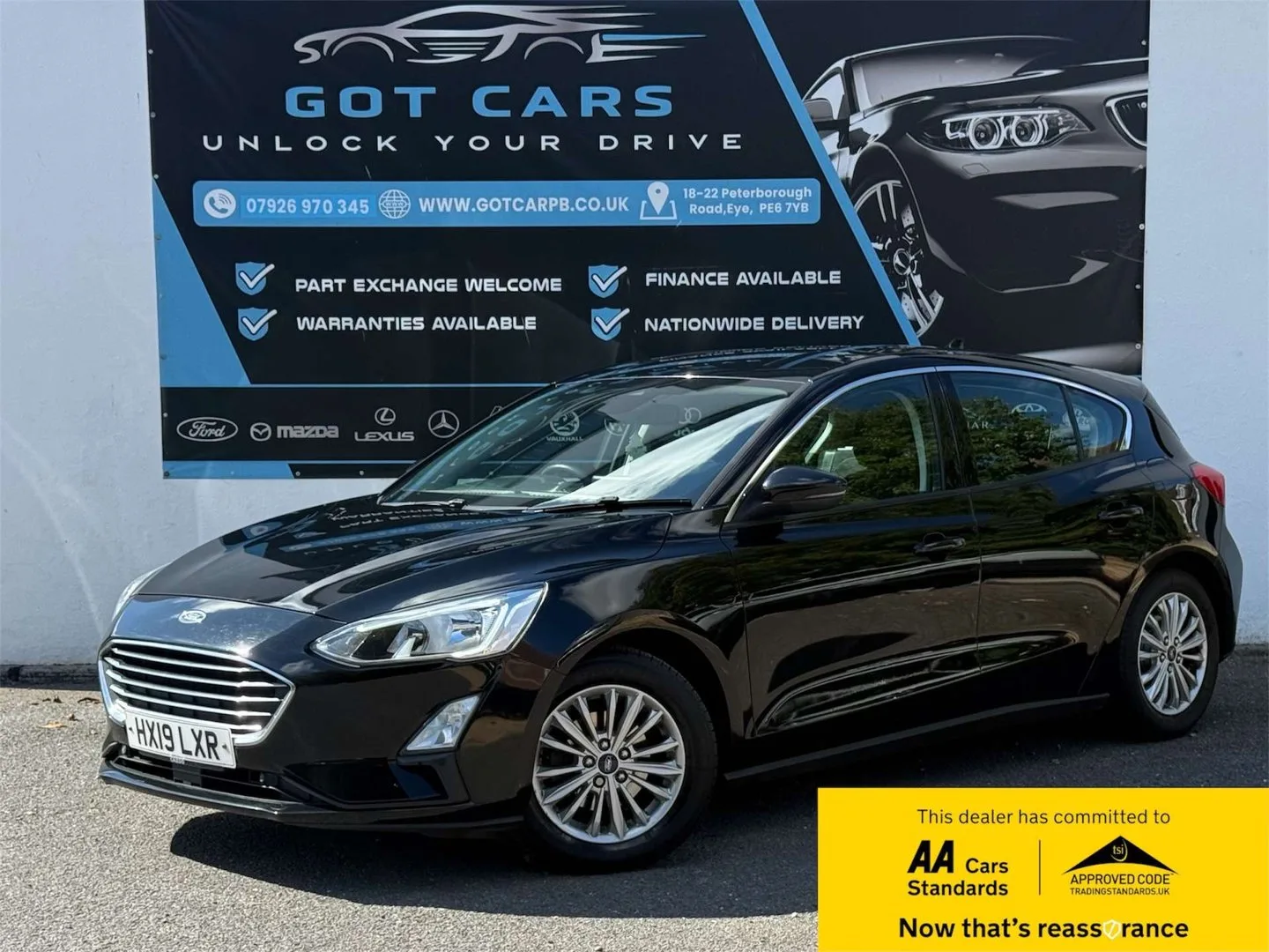 2019 Ford Focus 1.0T EcoBoost Titanium Hatchback 5dr Petrol Manual Euro 6 (s/s) (125 ps)