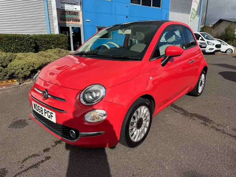 2018 Fiat 500 1.2 Lounge Hatchback 3dr Petrol Manual Euro 6 (s/s) (69 bhp)