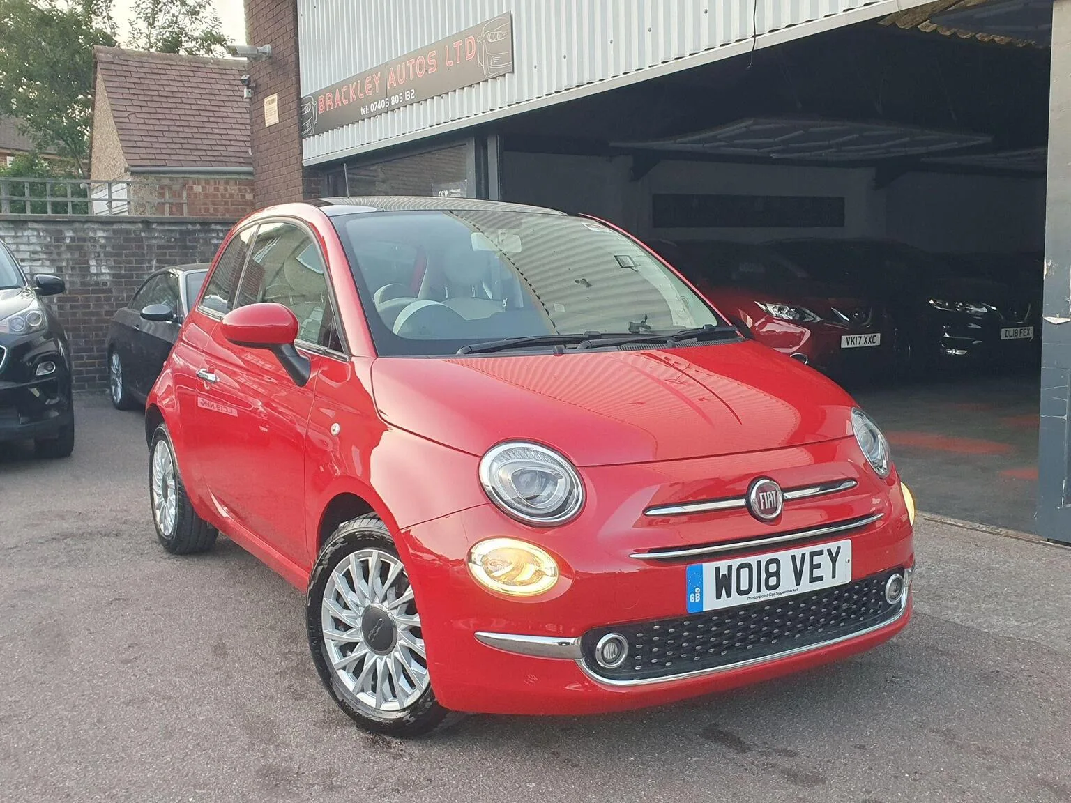 2018 Fiat 500 1.2 Lounge Euro 6 (s/s) 3dr