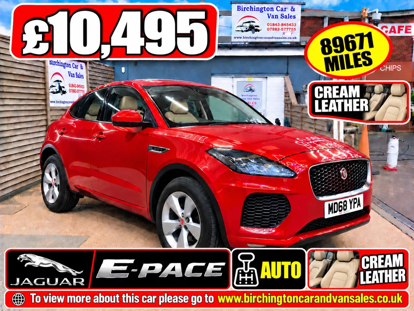 2018 Jaguar E-Pace 2.0 D180 R-Dynamic S