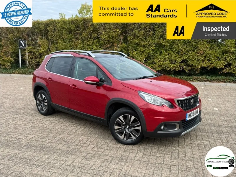 2018 Peugeot 2008 1.2 PureTech Allure Premium SUV 5dr Petrol Manual Euro 6 (82 ps)