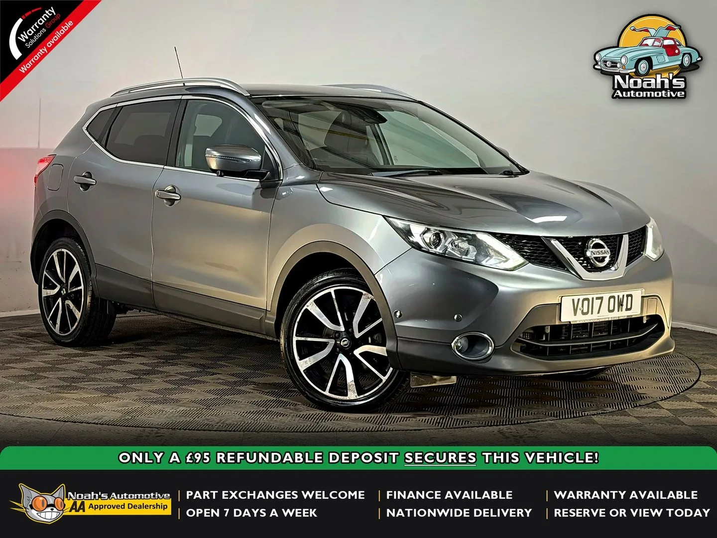 2017 Nissan Qashqai TEKNA DCI 130 XTRONIC