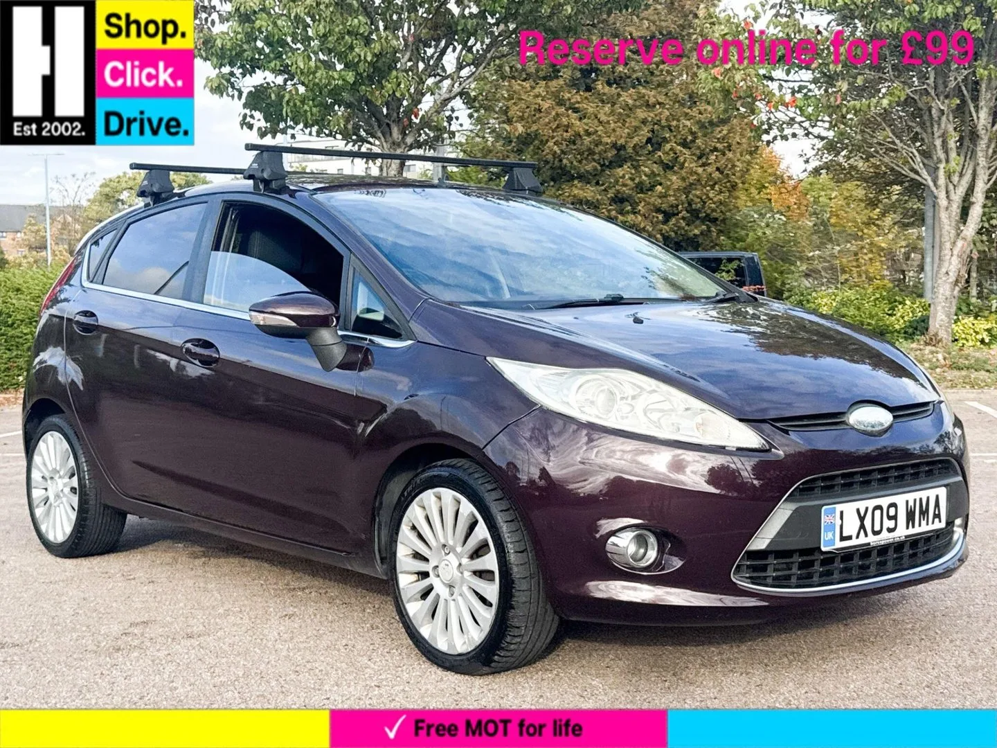 2009 Ford Fiesta 1.4 Titanium Hatchback 5dr Petrol Manual (133 g/km, 94 bhp)