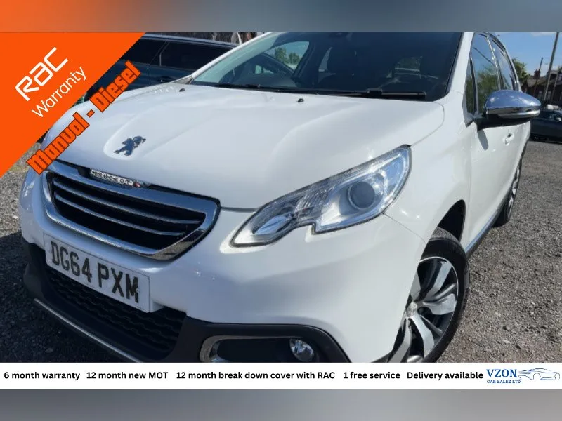 2014 Peugeot 2008 1.6 e-HDi Allure SUV 5dr Diesel Manual Euro 5 (s/s) (115 ps)