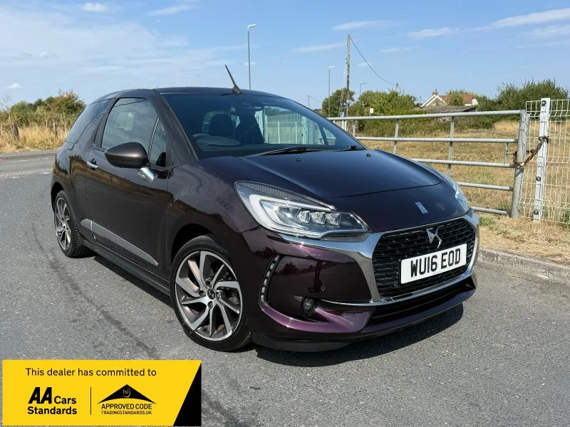 2016 DS Automobiles DS 3 Cabrio 1.2 PureTech Prestige Cabriolet 2dr Petrol Manual Euro 6 (s/s) (130 ps) JUST 18,000 MILES 1 OWNER 7 SERVICES