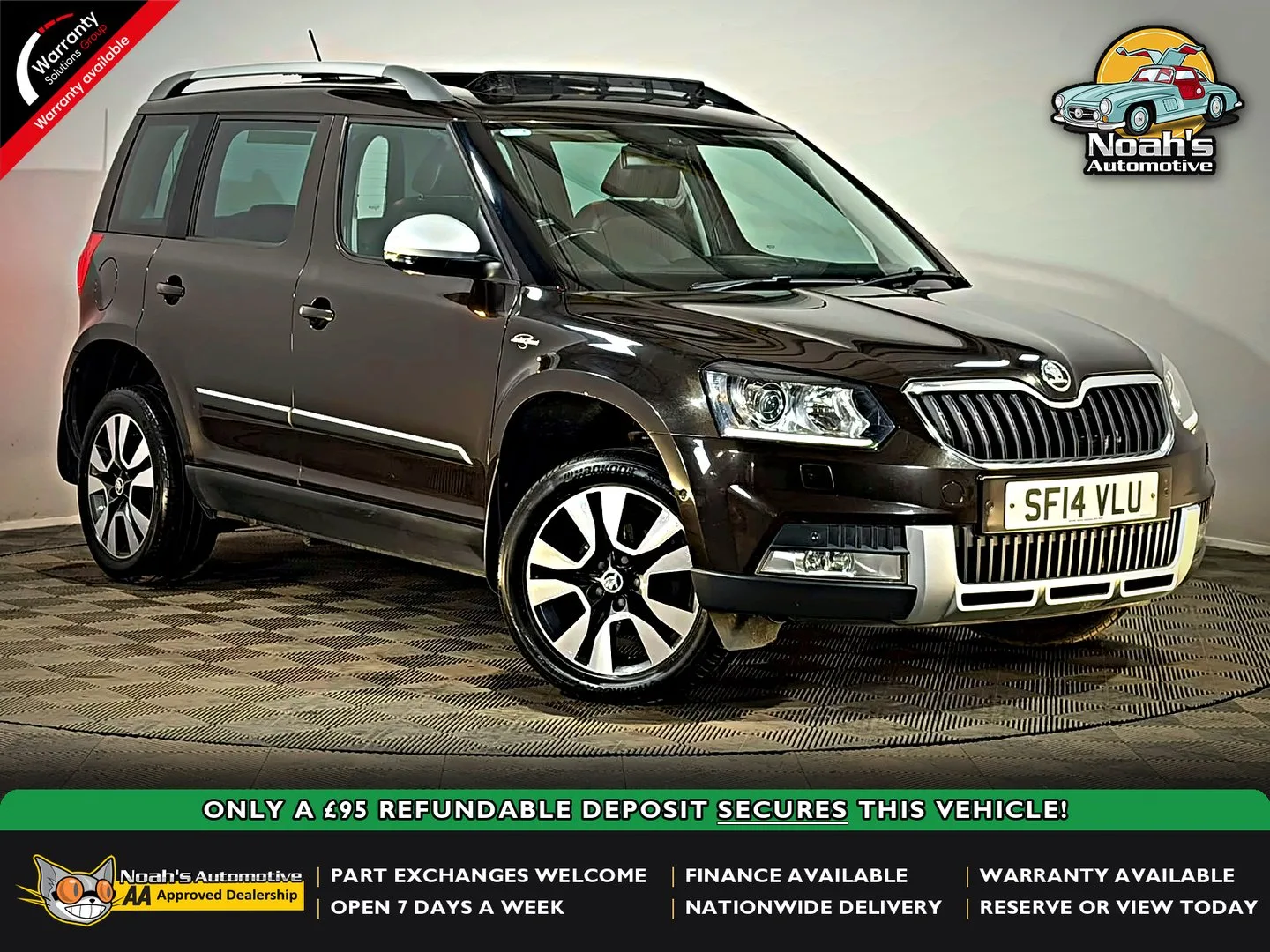2014 Skoda Yeti Outdoor OUTDOOR LAURIN & KLEMENT 2.0 TDI DSG AUTOMATIC 4X4