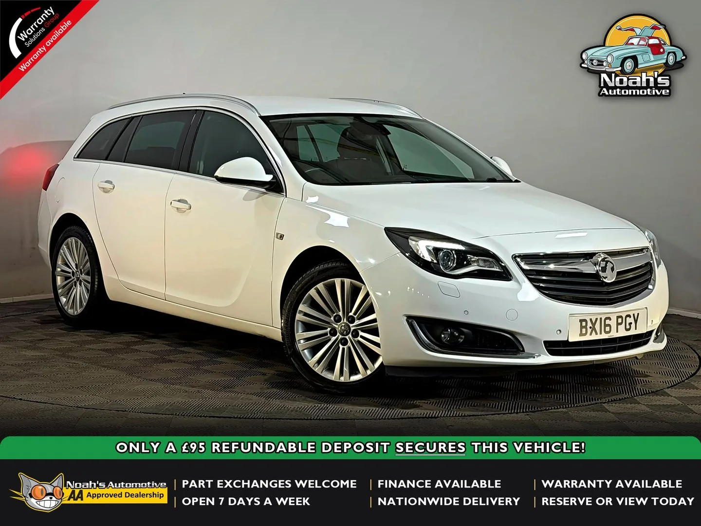 2016 Vauxhall Insignia TECH LINE CDTI 170 AUTOMATIC