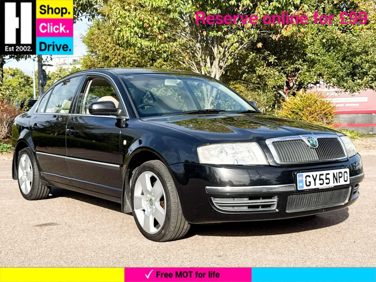 2005 Skoda Superb 2.5 TDI V6 Elegance Saloon 4dr Diesel Automatic (213 g/km, 160 bhp)