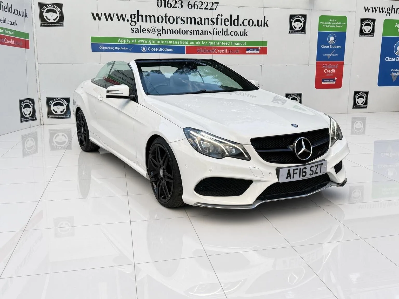 2016 Mercedes-Benz E Class 3.0 E350d V6 AMG Line Edition Cabriolet G-Tronic+ Euro 6 (s/s) 2dr