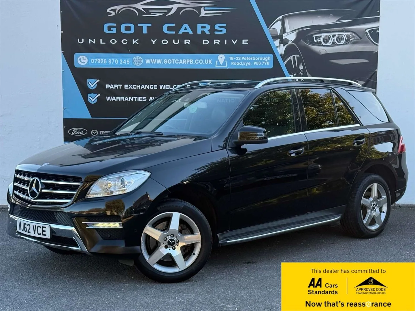 2012 Mercedes-Benz M Class 3.0 ML350 V6 BlueTEC Sport SUV 5dr Diesel G-Tronic 4WD Euro 6 (s/s) (258 ps