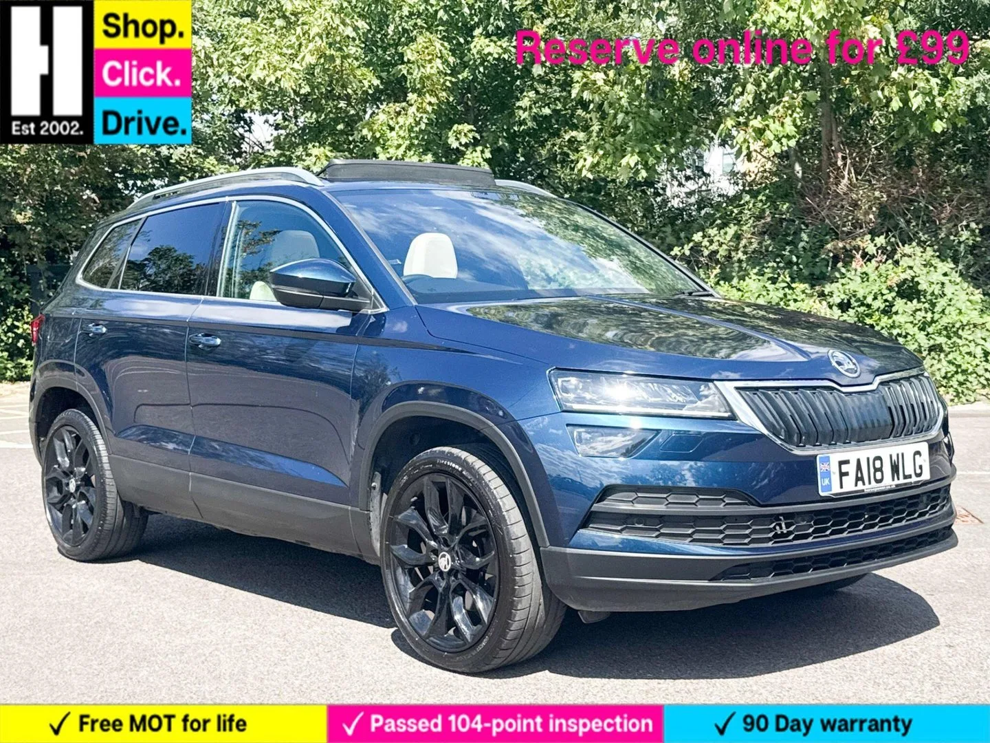 2018 Skoda Karoq 1.5 TSI Edition SUV 5dr Petrol Manual Euro 6 (s/s) (150 ps)