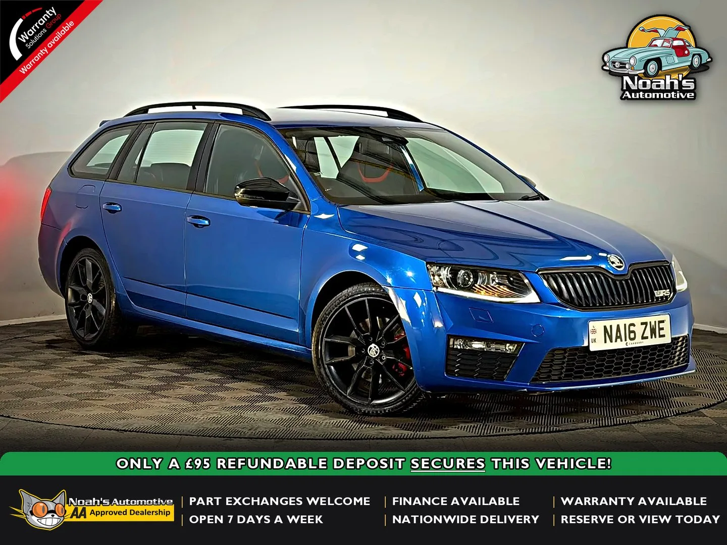 2016 Skoda Octavia VRS 2.0 TDI MANUAL