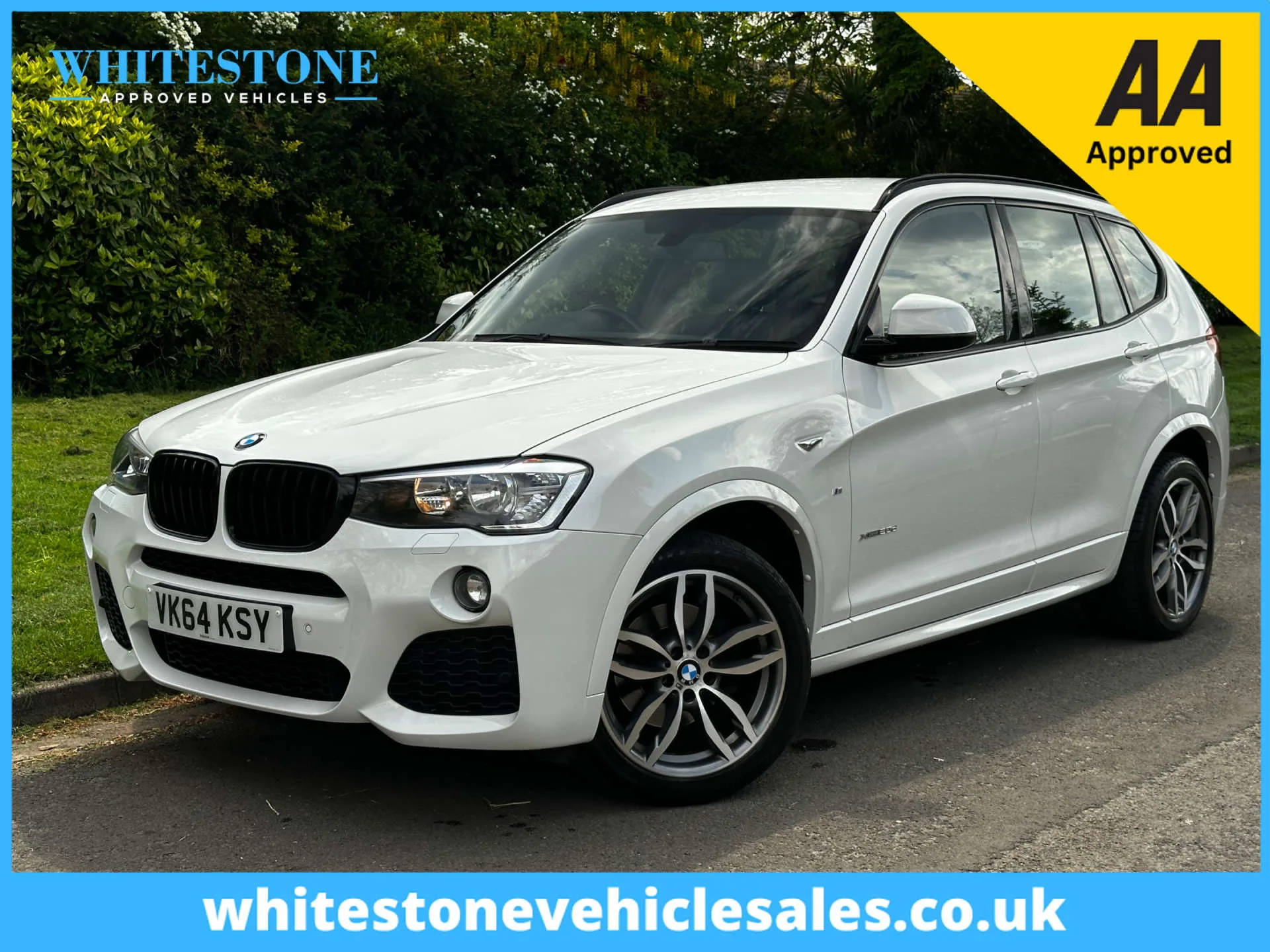 2014 BMW X3 2.0 X3 xDrive 20d M Sport Auto 4WD 5dr