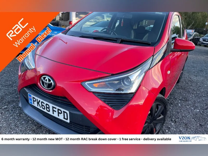 2018 Toyota Aygo 1.0 VVT-i x-play Hatchback 5dr Petrol Manual Euro 6 (71 ps)