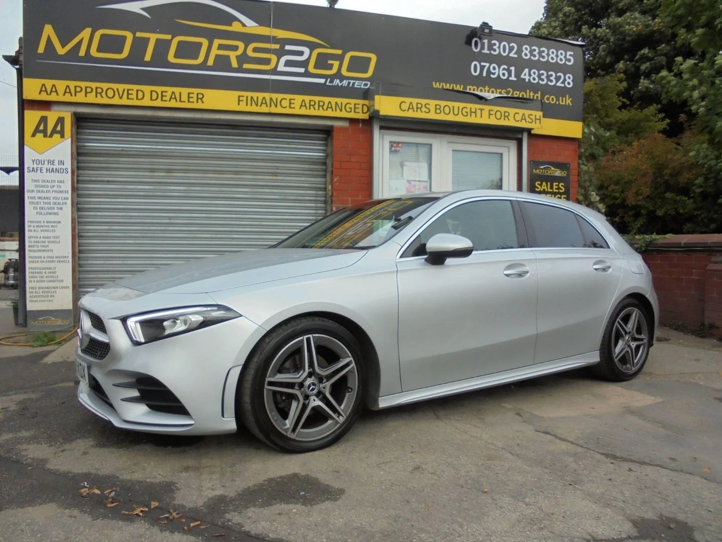 2019 Mercedes-Benz A Class 1.5 A180d AMG Line 7G-DCT Euro 6 (s/s) 5dr