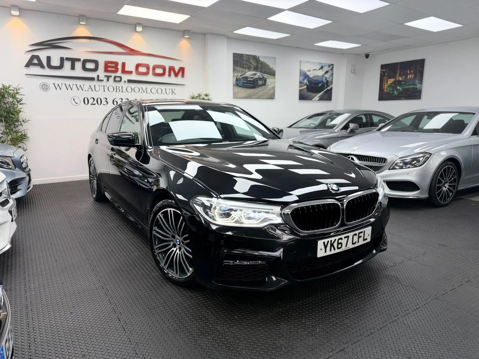 2017 BMW 5 Series 2.0 520d M Sport Auto Euro 6 (s/s) 4dr