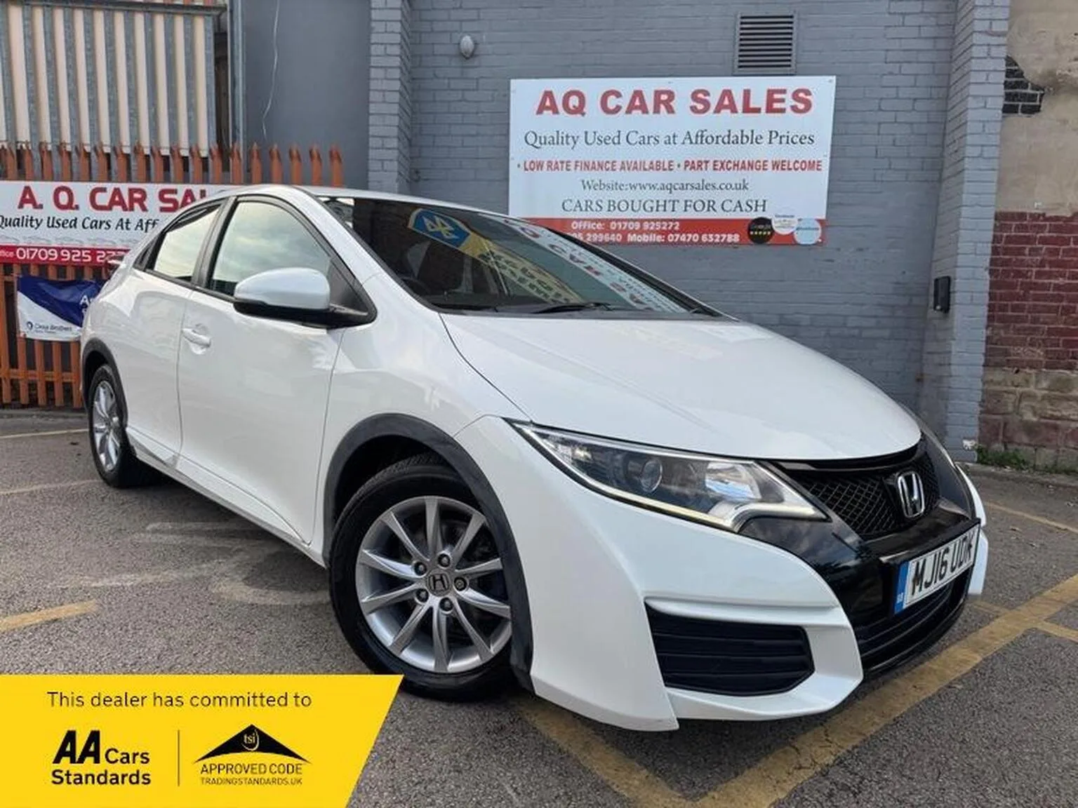 2016 Honda Civic 1.4 i-VTEC S Euro 6 (s/s) 5dr