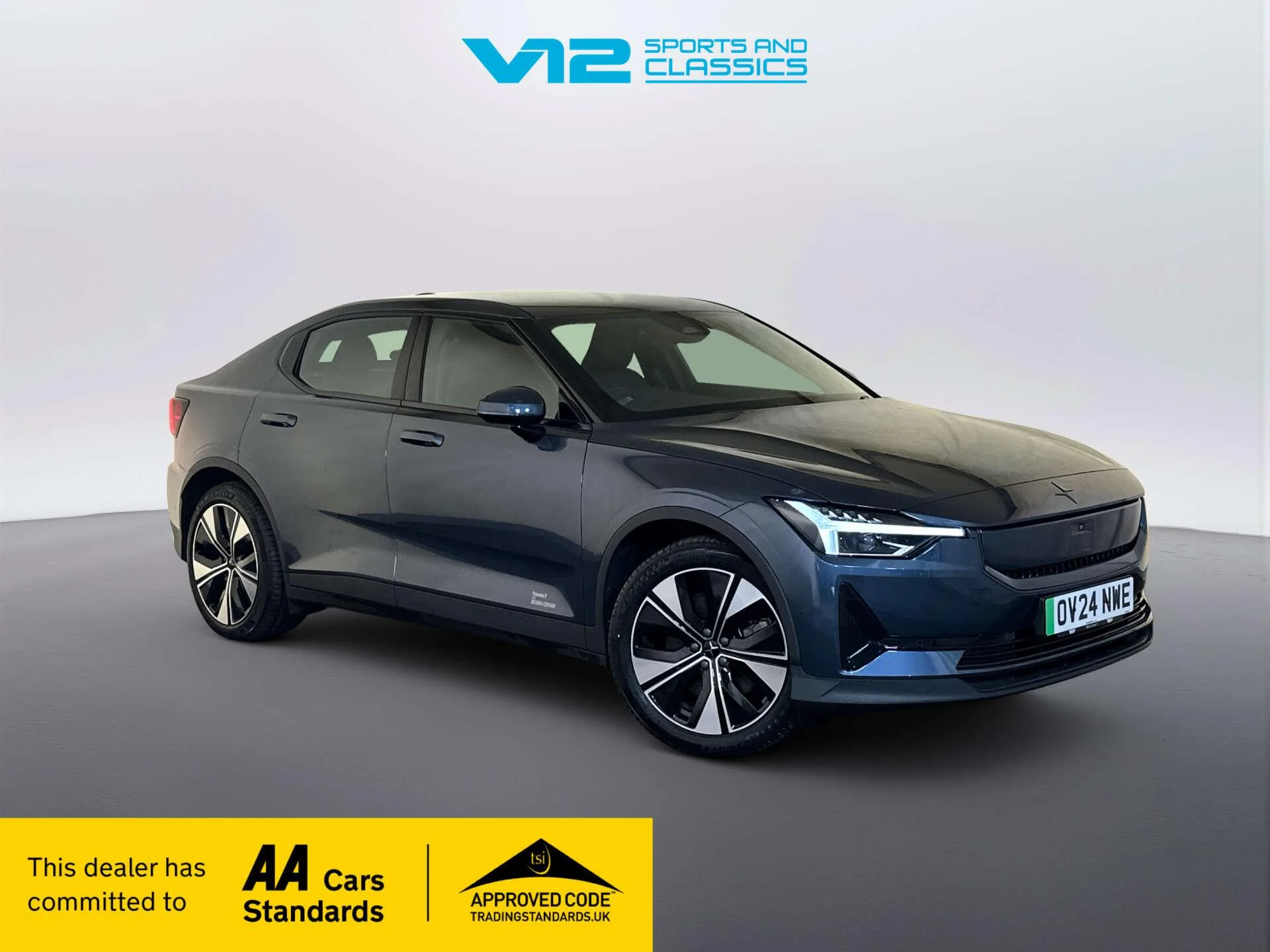 2024 Polestar Polestar 2 Single Motor 82kWh Long Range Fastback 5dr Electric Auto RWD (299 ps)