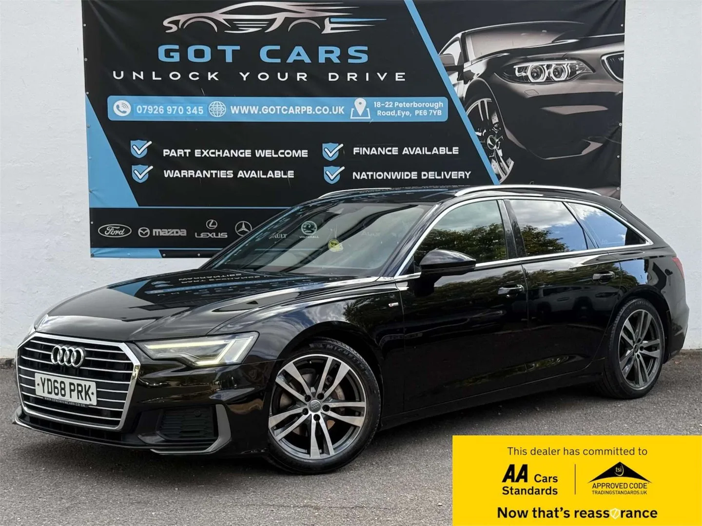 2019 Audi A6 2.0 TDI 40 S line Estate 5dr Diesel S Tronic Euro 6 (s/s) (204 ps)