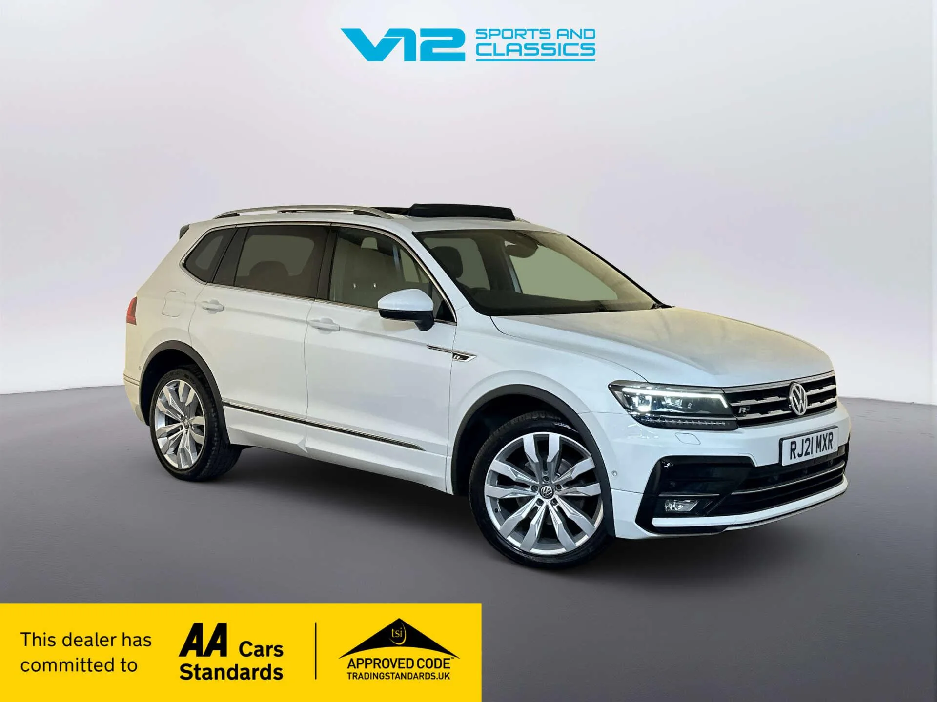 2021 Volkswagen Tiguan Allspace 2.0 TDI R-Line Tech SUV 5dr Diesel DSG Euro 6 (s/s) (150 ps)