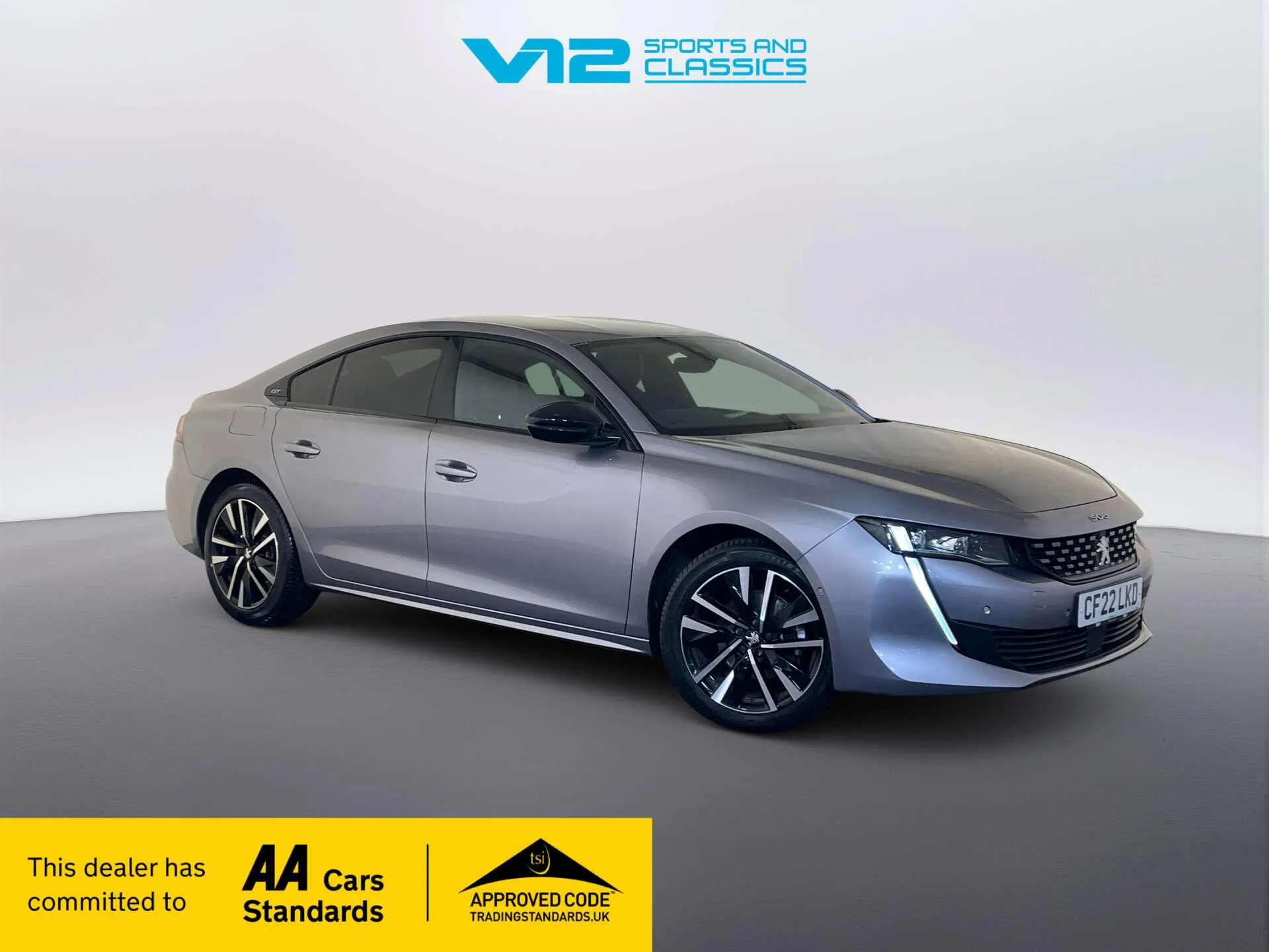 2022 Peugeot 508 1.2 PureTech GT Fastback 5dr Petrol EAT Euro 6 (s/s) (130 ps)