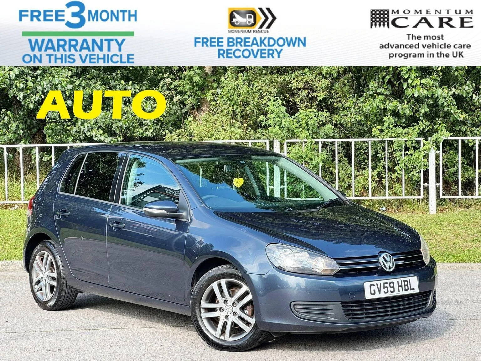 2009 Volkswagen Golf 1.6 TDI BlueMotion Tech Match DSG Euro 5 (s/s) 5dr