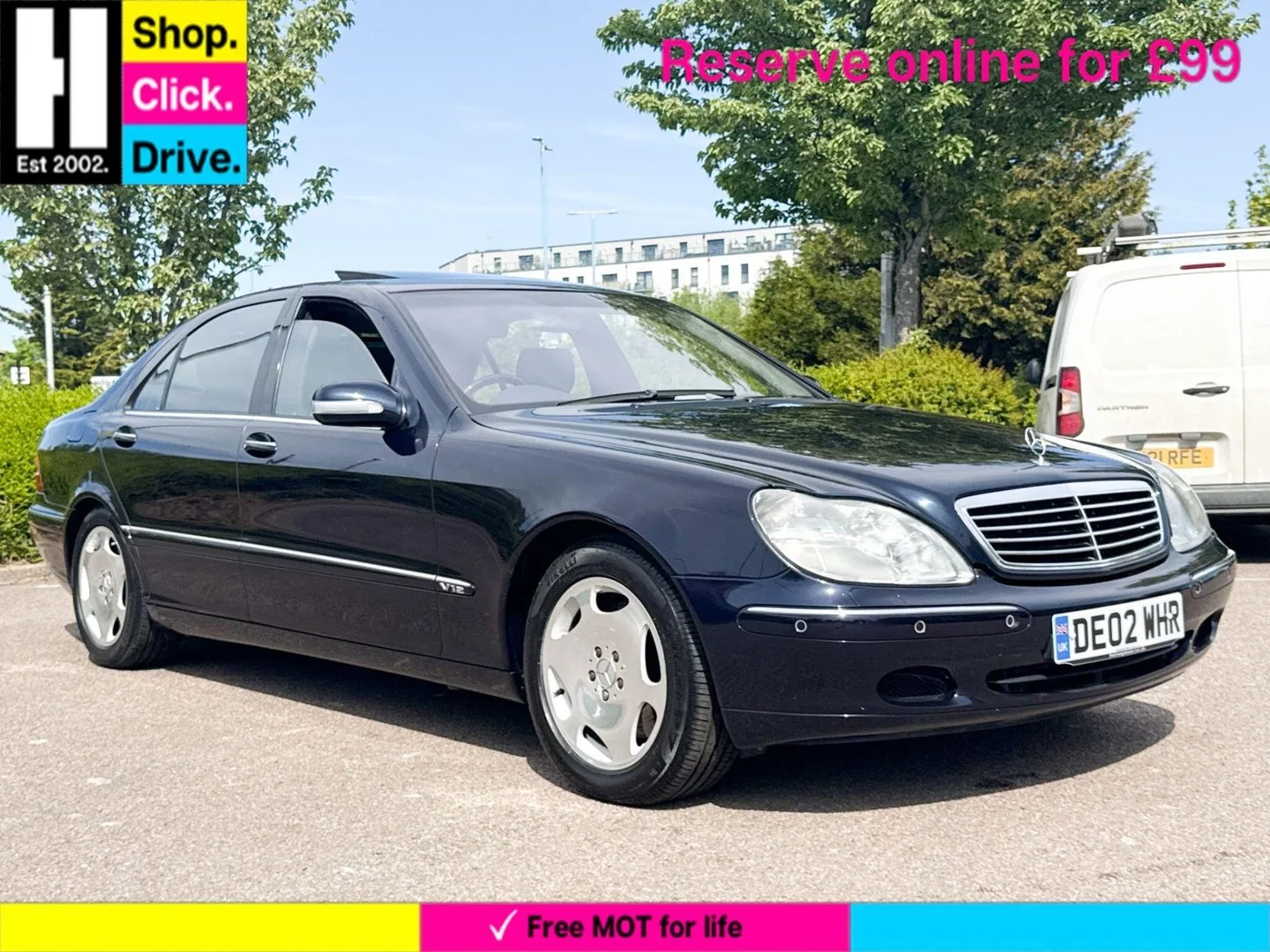 2002 Mercedes-Benz S Class 5.8 S600 L Limousine 4dr Petrol Automatic (333 g/km, 367 bhp)