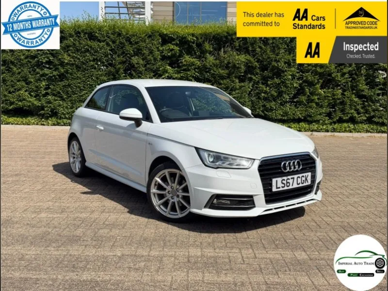 2017 Audi A1 1.4 TFSI S line Hatchback 3dr Petrol S Tronic Euro 6 (s/s) (125 ps)