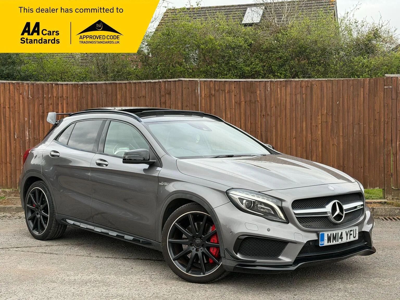 2014 Mercedes-Benz Gla 2.0 GLA45 AMG SpdS DCT 4MATIC Euro 6 (s/s) 5dr