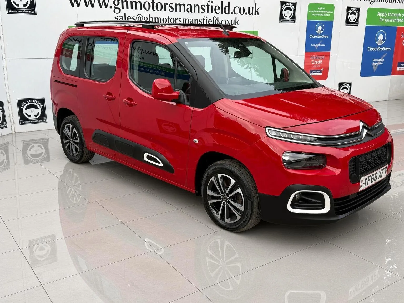 2019 Citroen Berlingo 1.5 BlueHDi Flair M EAT Euro 6 (s/s) 5dr