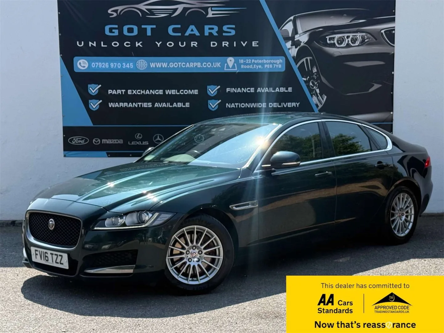 2016 Jaguar XF 2.0d Prestige Saloon 4dr Diesel Auto AWD Euro 6 (s/s) (180 ps)