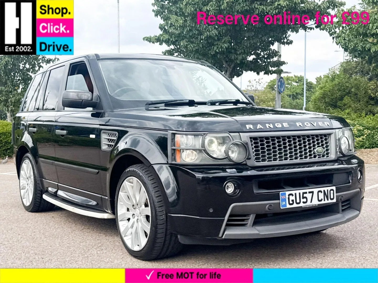 2007 Land Rover Range Rover Sport 3.6 TD V8 HSE Station Wagon 5dr Diesel Automatic (294 g/km, 272 bhp)