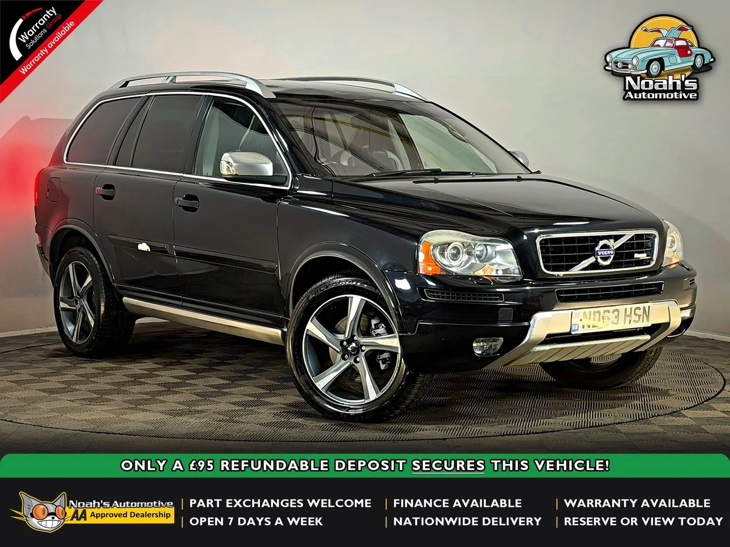 2013 Volvo XC90 D5 R-DESIGN NAV AWD AUTOMATIC