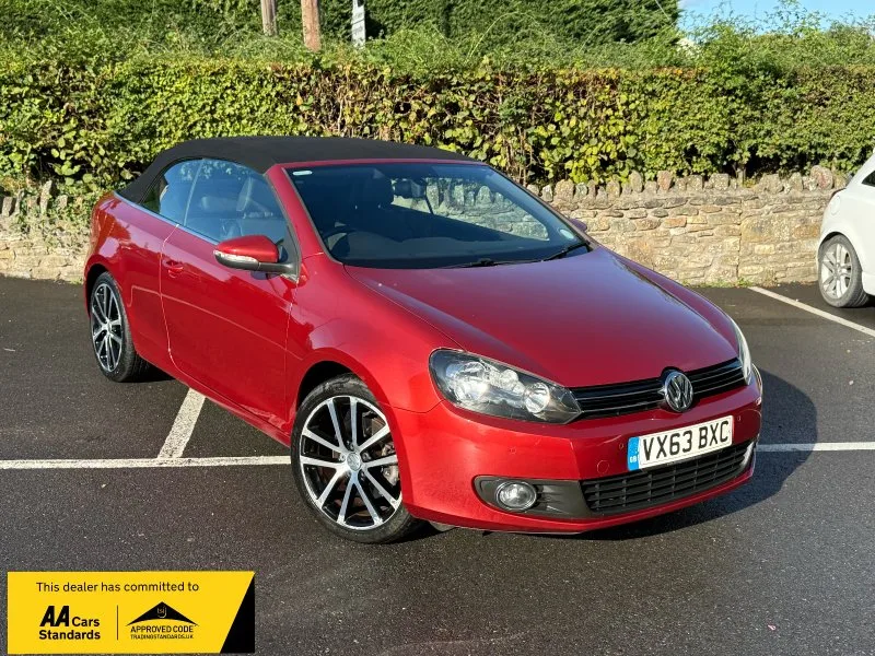 2013 Volkswagen Golf 2.0 TDI BlueMotion Tech GT Cabriolet 2dr Diesel Manual Euro 5 (s/s) (140 ps) JUST 48k 1 PREV OWNER FROM NEW