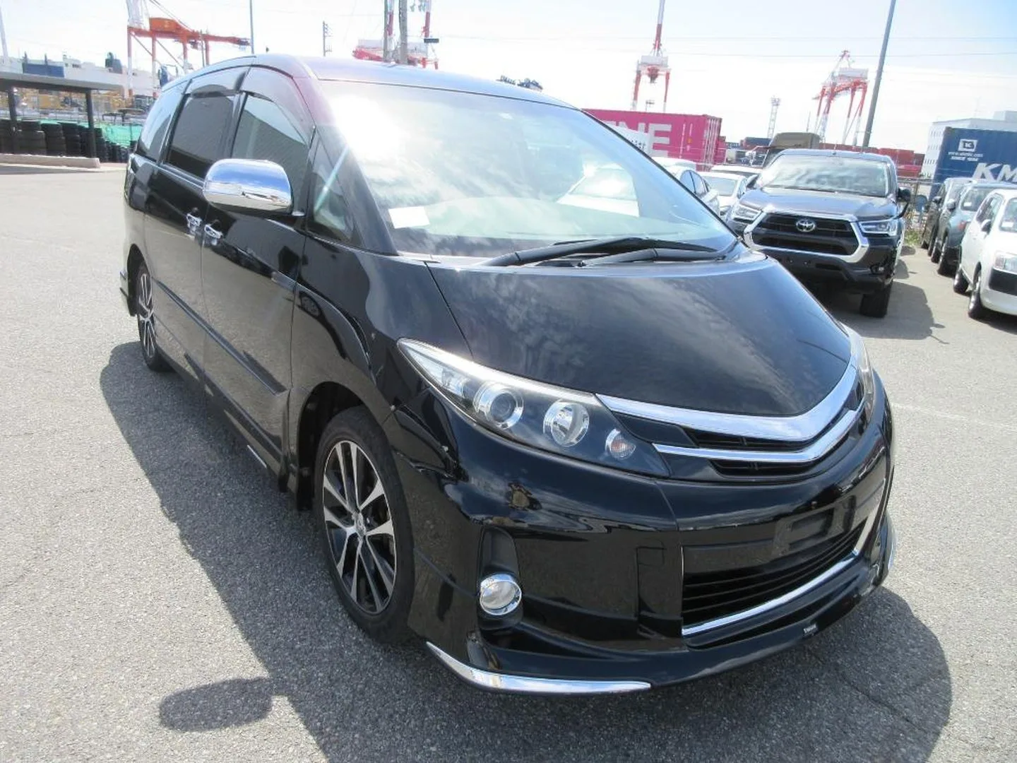 2012 Toyota Estima 3.5 V6 AERAS LEATHER PACKAGE 4WD + 7 Seats